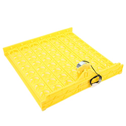Zerodis Automatic Egg Turner, 110V Swing Around 45 Degrees to Turn The Egg Tray Egg Hatching Tray 56 Eggs Fully Automatic Incubator(Below 110V) - color: Below 110v