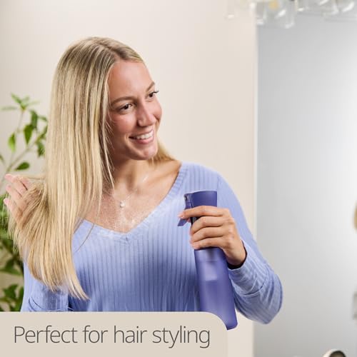 10 OZ Continuous Spray Bottles - Ultra Fine Mist Sprayer | Water Spray Bottle For Hair Stuff, Mister Spray Bottle For Plants Mister | Hair Spray Bottles For Hairstyling, Cleaning, Salons - color: Future Dusk Purple
