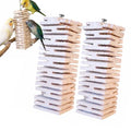 Balsa Slot Canyon Chipper Bird Foraging Toy - Natural Soft Balsa Wood Shredder for Green Cheek Conures, Cockatiels & Small Parrots - Interactive Destructible Chew Toy (2pc) - size: 2pc