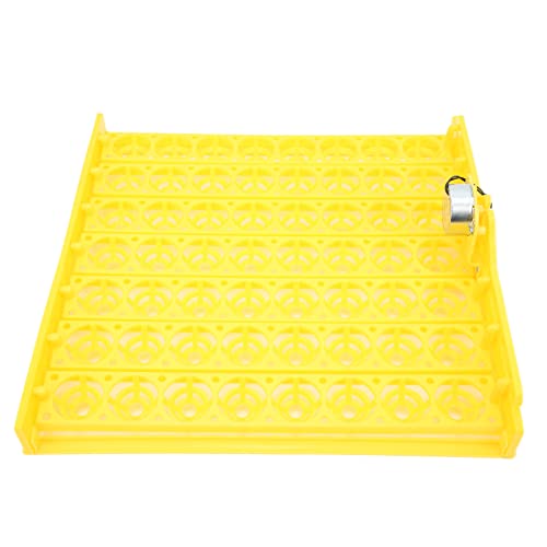 Zerodis Automatic Egg Turner, 110V Swing Around 45 Degrees to Turn The Egg Tray Egg Hatching Tray 56 Eggs Fully Automatic Incubator(Below 110V) - color: Below 110v