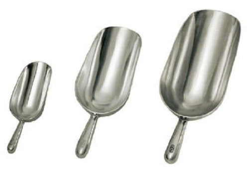 Update International (AS-85) 85 oz Aluminum Scoop - size: 85 Oz