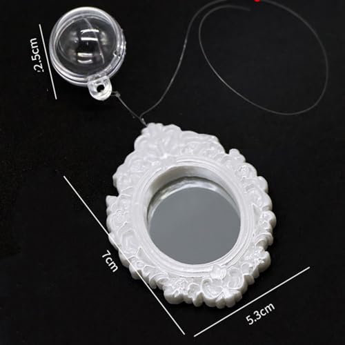 2 pcs Set Betta Floating Training Mirror for Fish Tank, Aquarium Feeding Floating Mirrors, Fish Toys, Bettas Toy