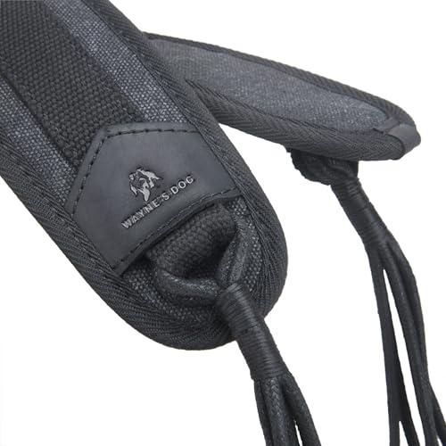 WAYNE'S DOG Canvas Bird Game Carrier, Waterfowl Dove Small Animal Game Carrier Hanger Tote Shooting Accessories (Black) - color: Black