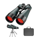 ESSLNB 30x80 Astronomy Binoculars Giant for Adults, Waterproof Outdoor Binoculars for Travel Stargazing Bird Watching Hunting with Built-in Tripod Adapter and Carrying Bag (Black) - color: Black