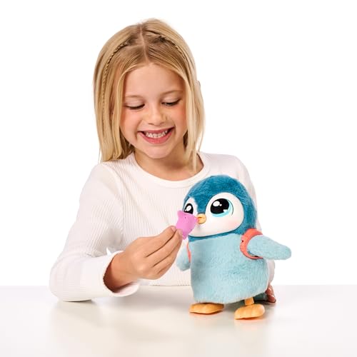 Little Live Pets Walking Penguin My Pet Waddles, Interactive Plush Penguin with 25+ Sounds and Detachable Leash, Toy Penguins for Kids of Ages 5+ | Dances, flaps wings, eats & giggles when fed; interactive plush pet toy for kids ages 5+ - style: Walking P