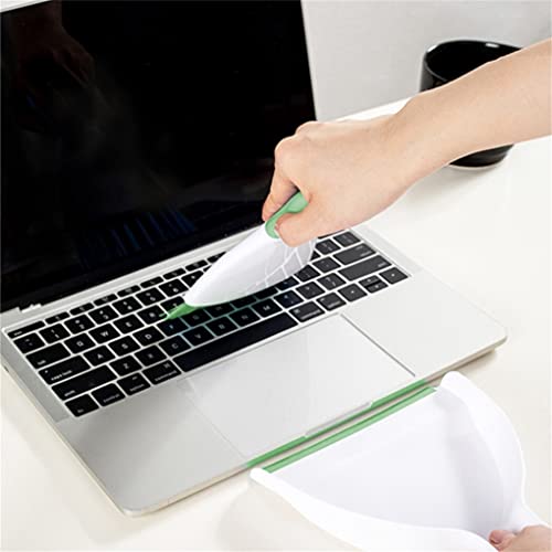 Dust pan Broom Brush Dustpan - Small Broom and Dustpan Set,Mini Broom and Dustpan,Small Dustpan and Brush Set for Home Cleaning, Sofa, Desk, Guinea Pig Cage, Cat Litter etc.（Light Green） - color: Light Green, size: 1 Set