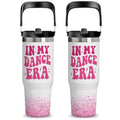 Dance Gift for Girls - 30oz Dance Tumbler with Handle, Stainless Steel Insulated Cup for Dancers, Teachers & Teams, Leakproof Water Bottle for Ballet & Hip Hop, Thoughtful Birthday & Christmas Gift - color: Dance1