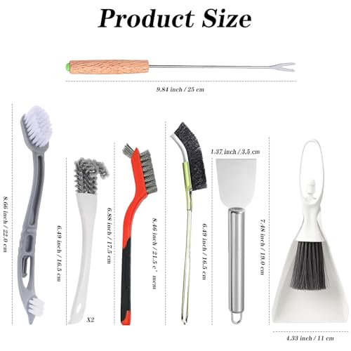 Bird Cage Cleaning Brush Tool Set, Bird Cage Cleaner, Suitable for Bird Cages, Rabbit Cages, Hamster Cages, Parrot Cages, and Other Small Pet Cage Accessories