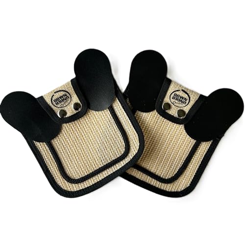 DOWN UNDER OUTDOORS 2 Small Bantam or Young Chicken Saddles (Sand Mesh) | Adjustable Straps, Chicken Apron, Poultry Saver, Pet Supplies, Including Shoulder Cover, Heavy Duty Shade Cloth Mesh - color: Sand Mesh