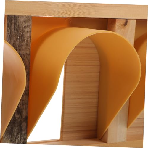 Toyvian Pigeon Birds House Door Bird Cage Entrance Wooden Door Racing Pigeon Access System