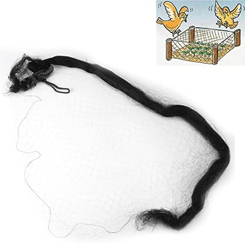 Bird-Preventing Net, 10×3m Black Anti Bird Mist Netting, Mesh Prevent Huting Catching Fruit Crop Garden, Will Not Hurt Birds, Keep Birds from Fruits or Crops