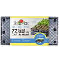 Burpee 72-Cell Self-Watering Seed Starter Kit for Indoor Seed Starting | Complete grow kit with coco coir pellets, humidity dome and self-watering system for starting vegetables, herbs and flowers - color: 72 Cell Self Watering Kit