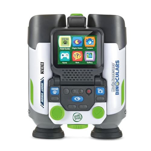 LeapFrog Magic Adventures Binoculars with Screen Capture, Night Vision - color: White