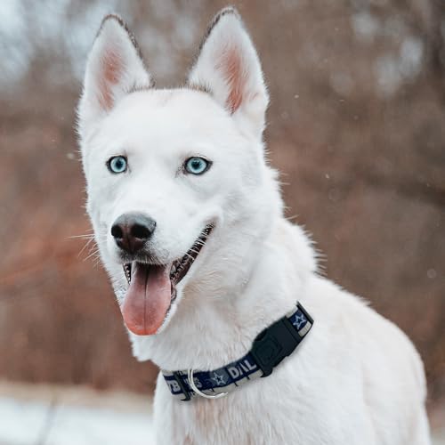 Pets First NFL Dallas Cowboys Licensed PET COLLAR, Extra Large - Heavy-Duty, Strong, and Durable Dog Collar. Available in 31 Football Teams and 4 Sizes - color: Dallas Cowboys, size: Extra Large