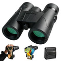 8x32 Binoculars for Adults High Powered with Phone Adapter | Large View Binoculars with Clear Low Light Vision BAK4 Prism FMC Lens Compact Binocular for Bird Watching Cruise Travel