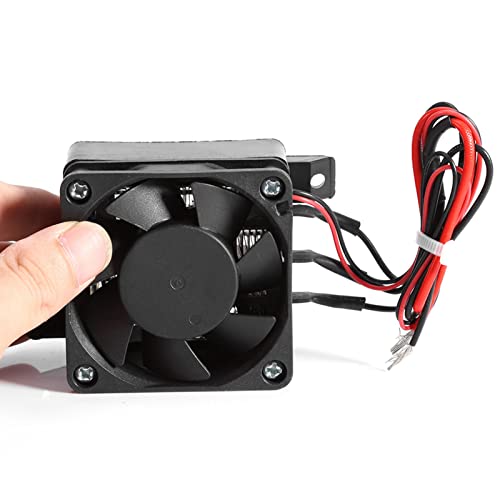 Yosoo Constant Temperature Electric Fan Heater PTC Fan Auto Heater Small Space Heater Incubator (12V 150W)