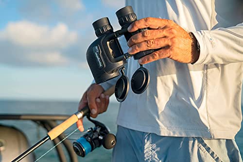 Steiner Navigator 7x50 Binoculars - Magnification 7X - High Contrast Optics - Floating Prism System - Sports-Auto Focus - Delivers Excellent Image Clarity, Navy Blue (2342, New Version) - size: 7x50, style: Without Compass