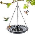 Solar Bird Bath Fountain for Outdoor with 4 Water Patterns | Hanging Solar Powered Hummingbird Water Fountain Pump Combo Set for Garden Yard Patio Lawn