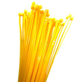 Zip Ties, 100pcs Yellow Zip Ties 12 Inch,Zipties Cable Tie Wraps, Multi-Purpose Cable Management Ties, Self-Locking Ziptie for Office and Home(Can bear 50lb) - color: Yellow, size: 12" (100 Pack)
