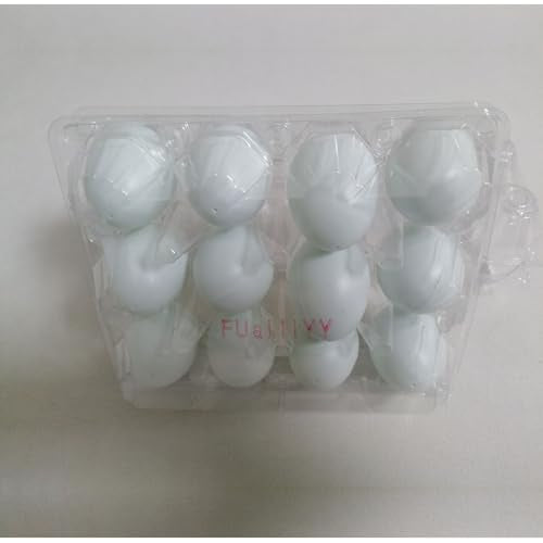 60pc 3*4 Clear Plastic Cheap Bulk Egg Cartons,12 Large Egg Carton | Cheapest 12 count Large Plastic Egg Cartons，Can Hold 2.5 oz of Eggs,Suitable For Farmers' Markets, Supermarkets, Kitchens. - size: 3x4 Egg Carton (60 Piece)