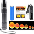 Egg Candler for Chicken Eggs, Rechargeable USB Egg Candling Light | High-Intensity Egg Candler Tester for Dark Eggs, All Chicken, Duck, and Quail - color: Dark Silver