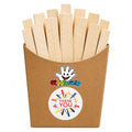 Bird Chew Toys, Balsa Wood Fry Toy for Parakeets and Cockatiels | Encourages natural shredding and foraging instincts while helping keep curious beaks engaged and reducing cage boredom.