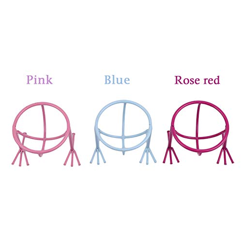 AKOAK 1 Pack Cute Chicken Shape Powder Puff Storage Rack, Makeup Egg Drying Rack, Makeup Gourd Puff Sponge Display Stand Beauty Tools (Pink) - color: Pink