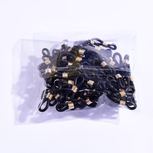 50 Pcs Black Baby Chick Splay Leg Hobble Chicken Leg Bands, Adjustable Chicken Hobble Braces for Spraddle Leg Repair Poultry Care Supplies, Bird Ducks Newly Hatched, Poultry Feeding Equipment