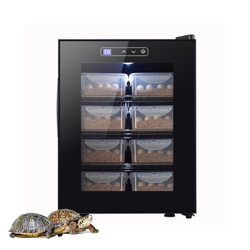 Reptile Incubator 33L Scientific Lab Incubator Digital Incubator Cooling and Heating Temperature can be Controlled at 50℉~104℉ Reptile Egg Incubator 110V Work for Small Reptiles - size: 33L