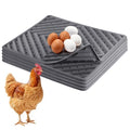 Chicken Nesting Pads for Chicken Coop, Washable Laying Pads for Nesting Box, Reusable Hen Nesting Box Pads for Coop Bedding, Soft Silicone Material, Easy to Clean, 12" x 12", Grey, 5 Pack - color: Grey-5 Pack