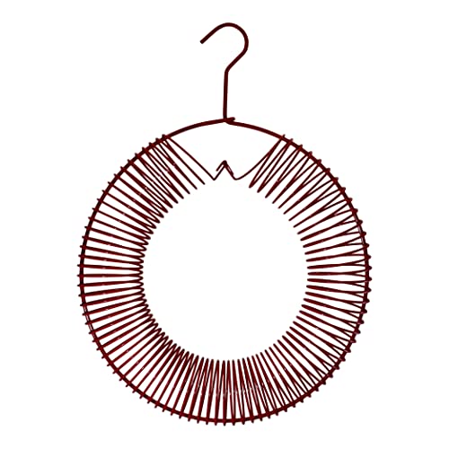 Red Peanut Wreath Bird Feeder, 13 Inch Hanging Whole Nut Feeder | 13 Inch Wreath; Whole Peanut Feeder; Attracts Jays; Hanging Design
