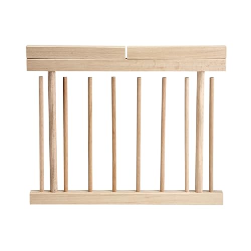 Fantes Collapsible Pasta and Noodle Drying Rack, Made in Italy, Natural Beechwood, 13.375 x 11.5-Inches, The Italian Market Original since 1906 - color: Natural Beechwood