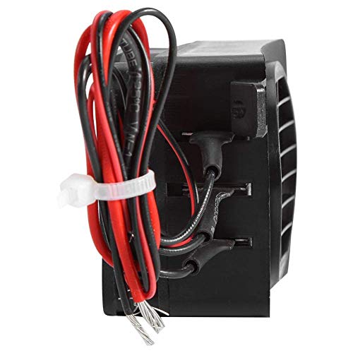 1-Pack Electric Fan Heater PTC Heater for Small Spaces and Incubators with Constant Temperature 12V 150W