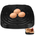 Toyvian Chicken Nesting Pads 4 Pack Washable Nesting Box Liners Soft Sponge Egg Laying Mats for Coop Use Textured Surface Easy-Cut Poultry Care Supplies 12.00 X 12.00 X 0.39 in