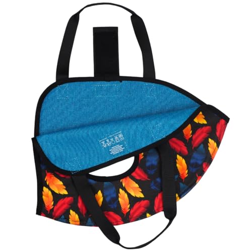 DOWN UNDER OUTDOORS Chicken Carrier Sling Holder Bag with Handle (Large) | Chicken Accessories for Foot Treatment, Medic, Leg Injuries, Bumblefoot, Poultry Farm Carrying, Transport, Three Sizes - size: 11.0"L x 1.0"W x 14.0"H