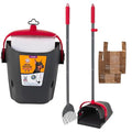 Arm & Hammer Pooper Scooper for Extra Large Dogs Heavy Duty, Outside Yard Dog Poop Scoop Pet Waste Clean Up with Bag Attachment - 2 Waste Bags Included | Includes 2 waste bags plus an attachment to hold them, keeps hands clean while picking up after pets