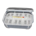 OMEM Reptile Breeding Box, Reptile Egg Incubators, Hatchery Box, for Hatching Gecko, Lizards, Lions Mane, Reptiles (Thermometer, Transparent Box) - size: Thermometer
