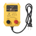 Electric Fence Charger - Powerful 110V AC Plug-in Fence Energizer for Chickens, Small Farms & Gardens - Easy Setup Predator Protection for Safer Free-Ranging