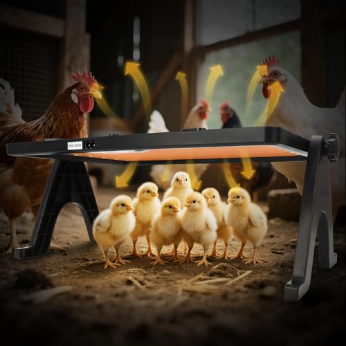 Smart 180W Chicken Coop Heater with Remote Control – Low Energy Consumption, Dual-Mode Heating for Winter Poultry & Small Pets