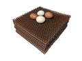 Hen's Choice™ - NestTurf Chicken Nesting Box Pad | Washable Plastic Nesting Box Liner | Chicken Bedding for Coop (12" x 12" (x6 Soft)) - size: 12" x 12" (x6 soft)