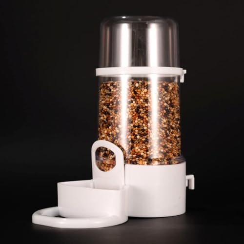 Automatic Bird Food Feeder Bird Seed Bowl with Clip Parrot Dispenser Bottle Food Cup Bowls for Parrot Cage