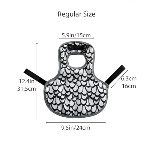 Adjustable Chicken Saddle for Hens, Waterproof Poultry Vest Jacket, for Feather Loss Prevention and Rooster Protection