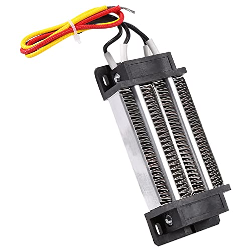 12V PTC Air Heater Ceramic Air Heater Heating 200W DC 12V Electric Insulated Ceramic Thermostatic High Power Heater