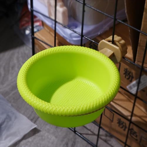 Kopida Multi-Function Bird Bath for Cage, Universal Style Small Tub Bowl for Hang Inside Cage Birdbath Shower for Parrot/Parakeets/Cockatiels/Canary/Budgerigar (4.7")