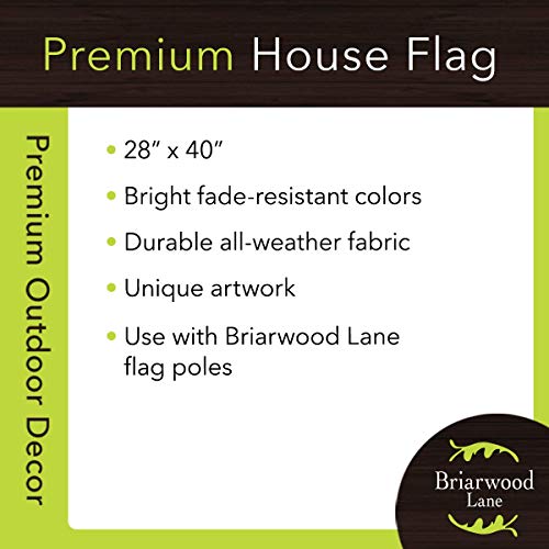 Briarwood Lane Checkered Sunflowers Summer House Flag - color: Checked Sunflowers