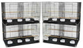 Brand New Lot of Four Bird Breeding Cage 30x18x18 Divider-BLACK