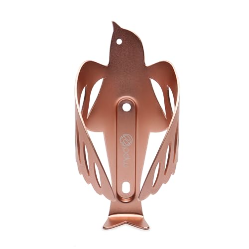 Portland Design Works Water Bottle Cage - Lightweight Water Bottle Holder for Bikes, Sparrow Cage, Rose Gold - style: Sparrow Cage - Rose Gold
