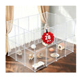 28 Pcs 16.5" H Small Animal Playpen, Indoor Puppy Playpen for Rabbits | Clear Transparent DIY Playpen Panels, 16.5" Tall Anti-Jump Height To Keep Rabbits, Kittens, Chicks And Hamsters Inside - style: 28 Panels