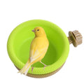 Kopida Multi-Function Bird Bath for Cage, Universal Style Small Tub Bowl for Hang Inside Cage Birdbath Shower for Parrot/Parakeets/Cockatiels/Canary/Budgerigar (4.7")
