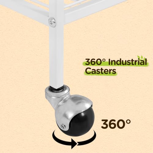 Yaheetech 52inch Bird Cage Extra Large Parakeet Parrot Cage for Lovebird Cockatiel Conure Finch with Rolling Stand White - color: White, size: 31.1"L x 20.4"W x 52.0"H